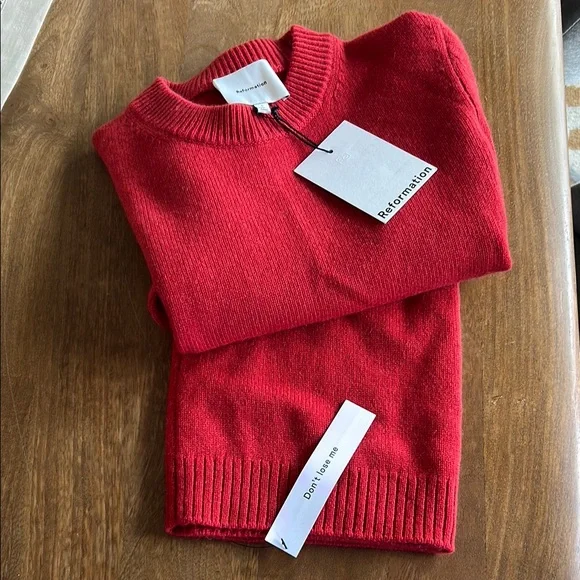 NWT Reformation London Cashmere Two Piece - Picture 2 of 6